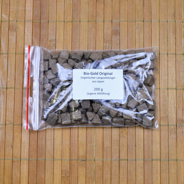 Bonsai Bio-Gold Original Langzeitdünger, 200g eigene Abfüllung